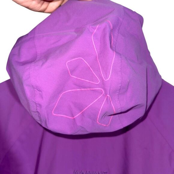 Purple Mammut DayTech Premium Waterproof Rain Jacket Sz S - Picture 9 of 15
